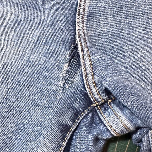 Good American Good Waist Cropped Skinny Jeans Blue633 Blue Wash Women 8/29 - Picture 6 of 10